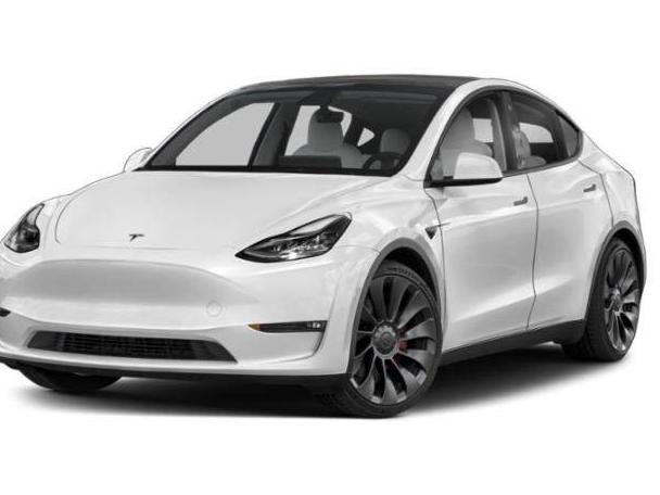 TESLA MODEL Y 2021 5YJYGDEE7MF187352 image